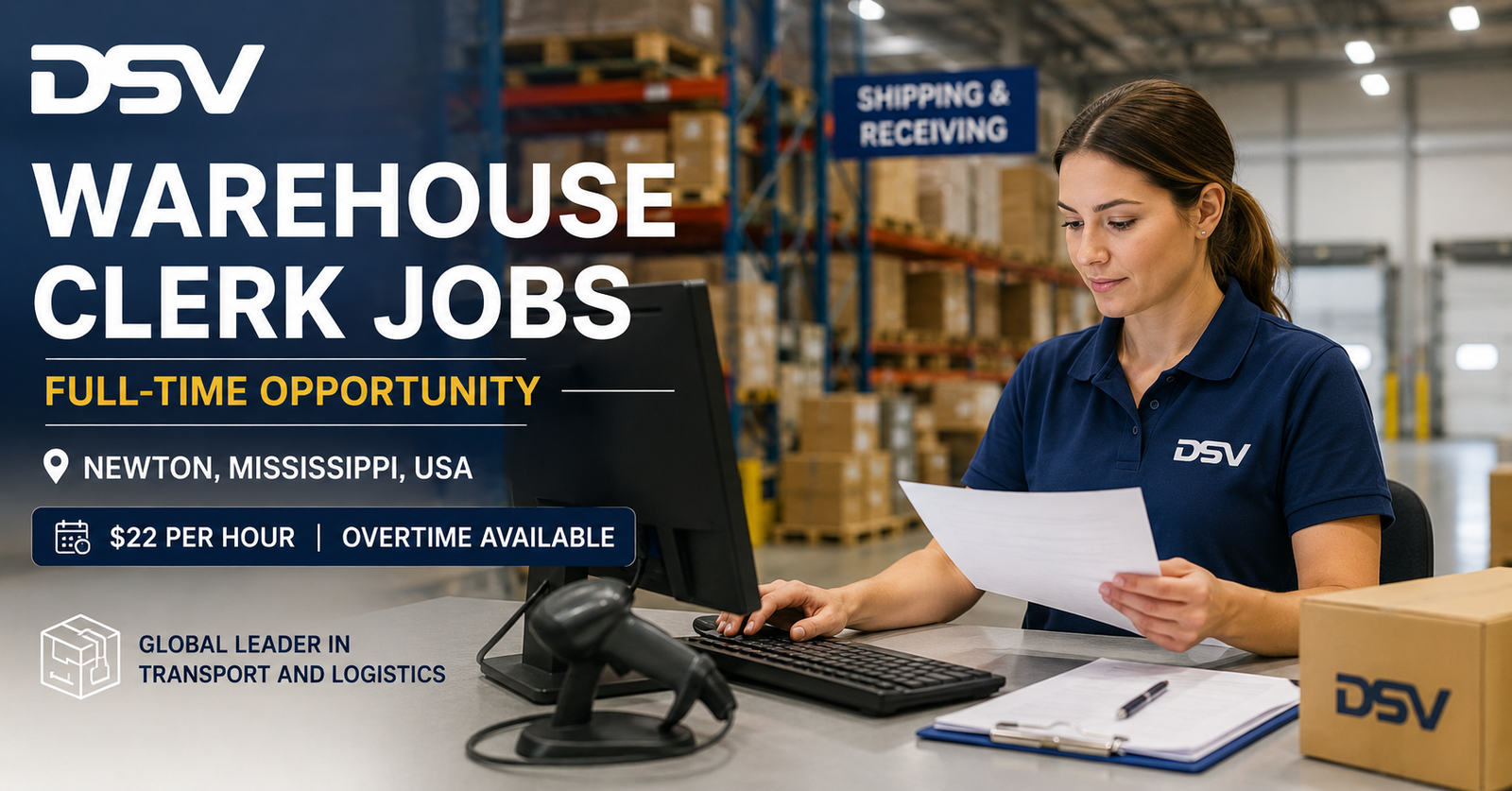 Warehouse Clerk Jobs in USA 2026